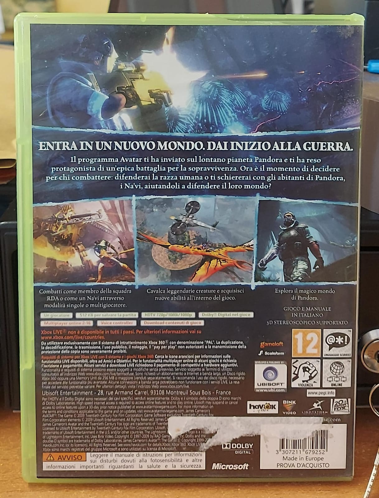 Avatar: Il Gioco - Xbox 360 | Usato