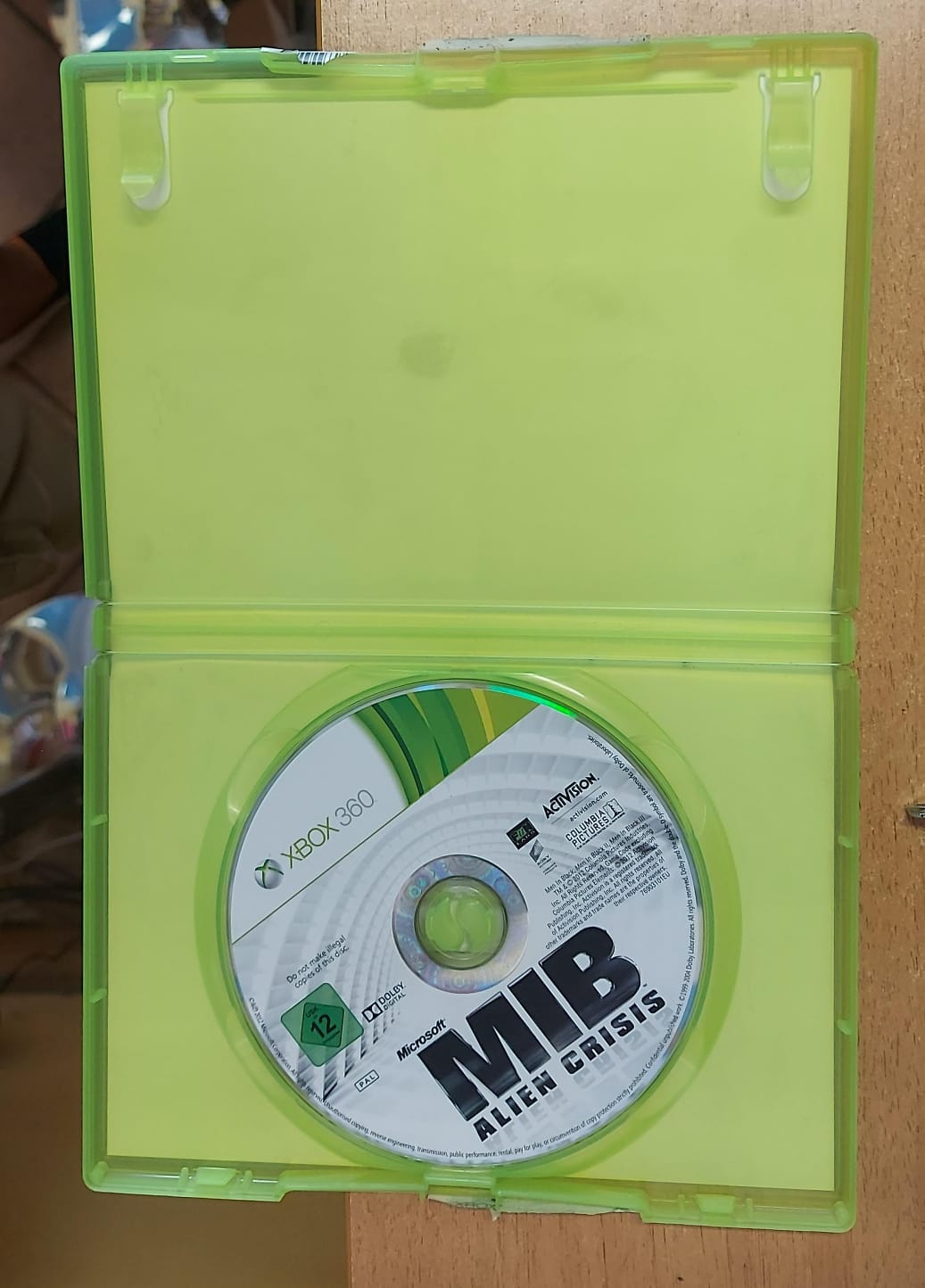 MIB ALIEN CRISIS - XBOX 360