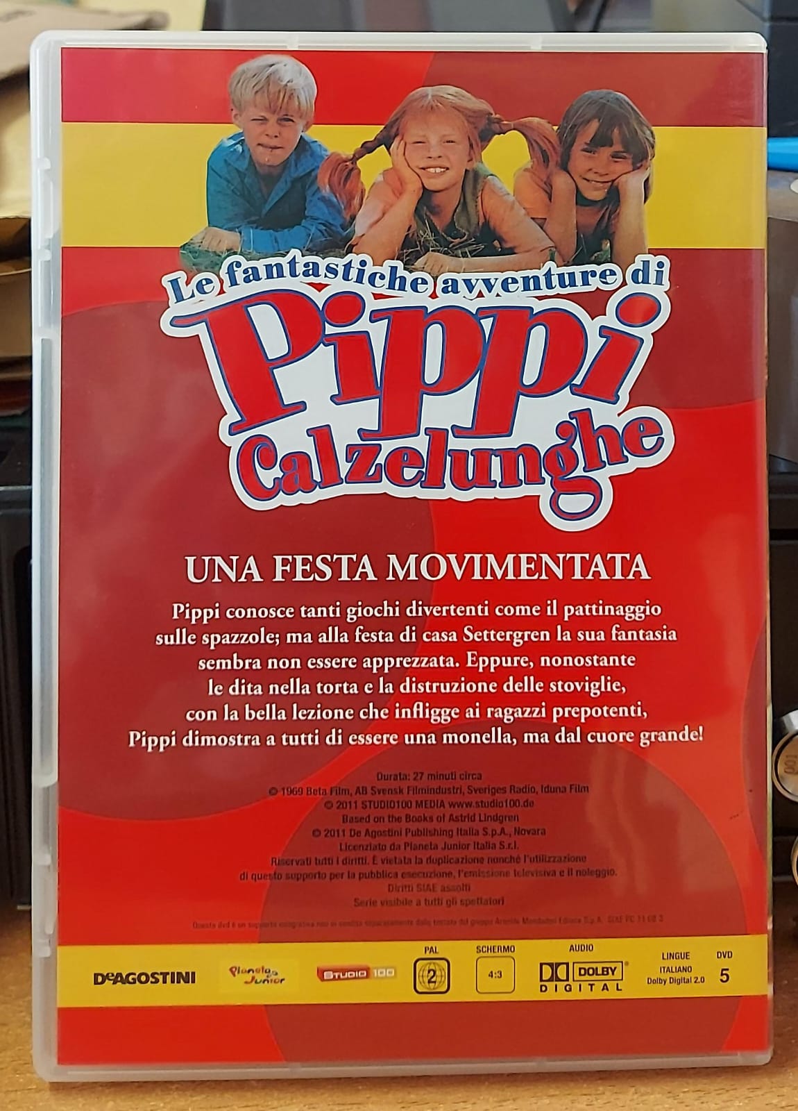 Le Fantastiche Avventure di Pippi Calzelunghe Vol. 3 - DVD Usato