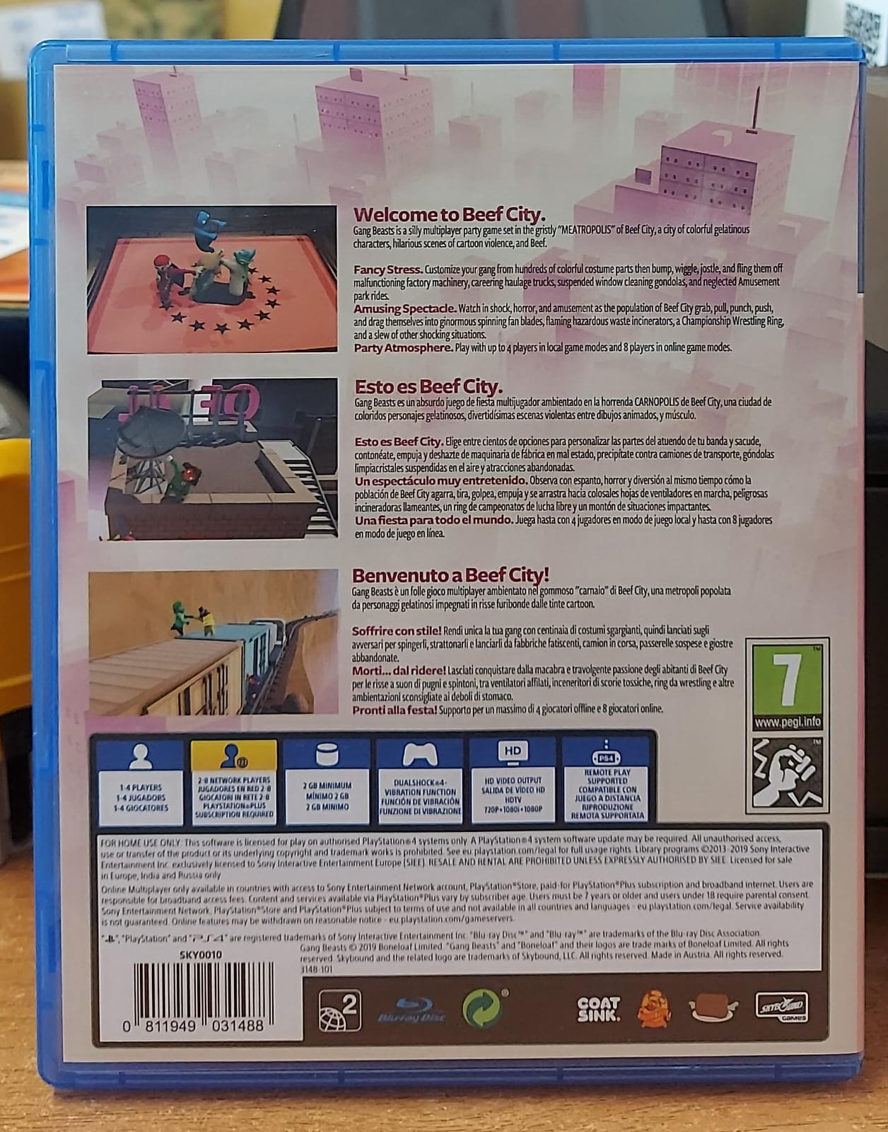 Gang Beasts – Gioco PS4 Usato