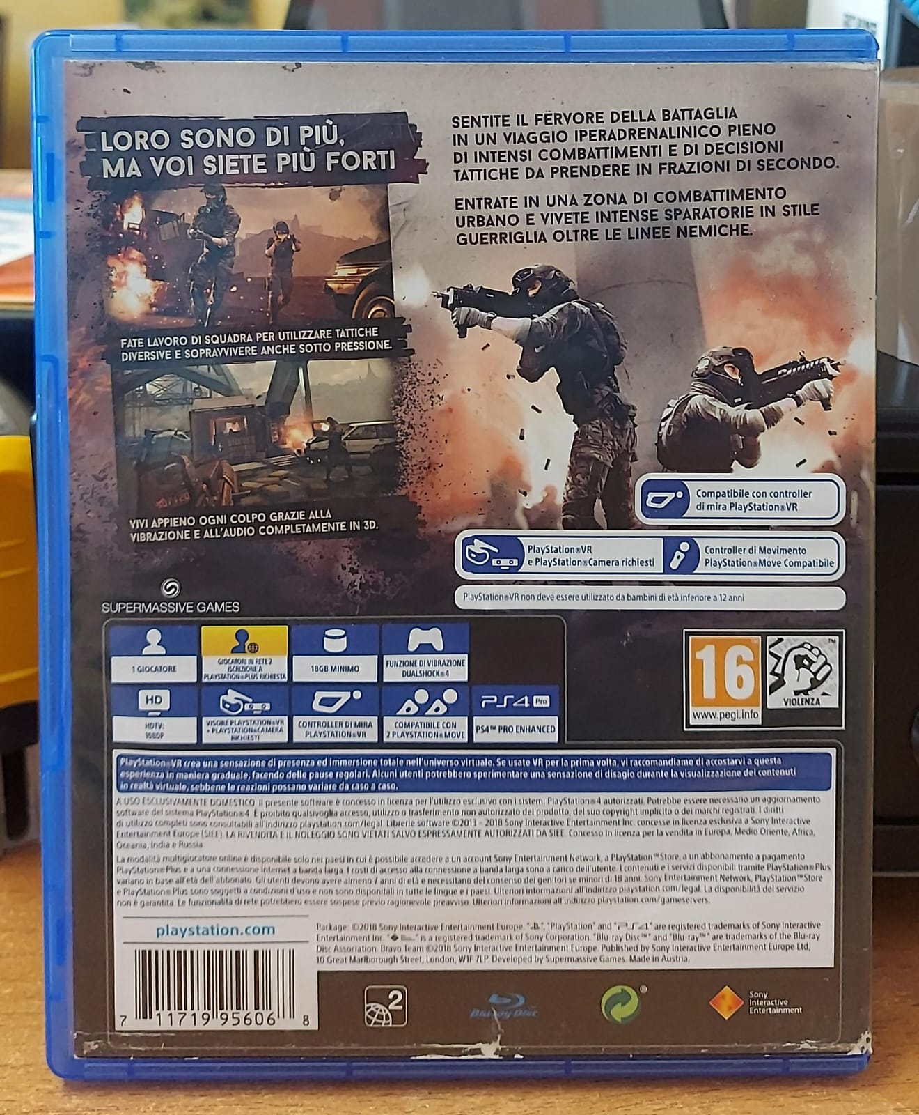 Bravo Team – Gioco PS4 VR Usato
