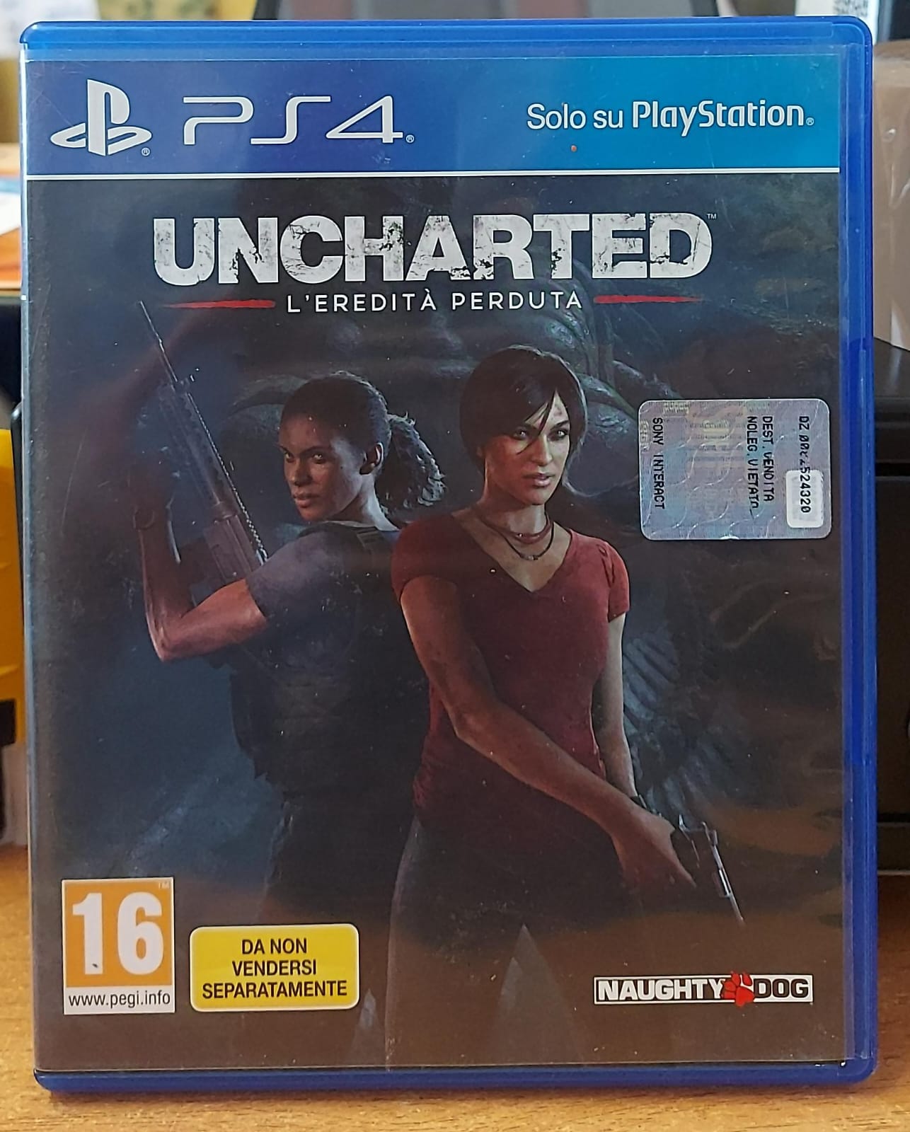 Uncharted: L’Eredità Perduta – Gioco PS4 Usato