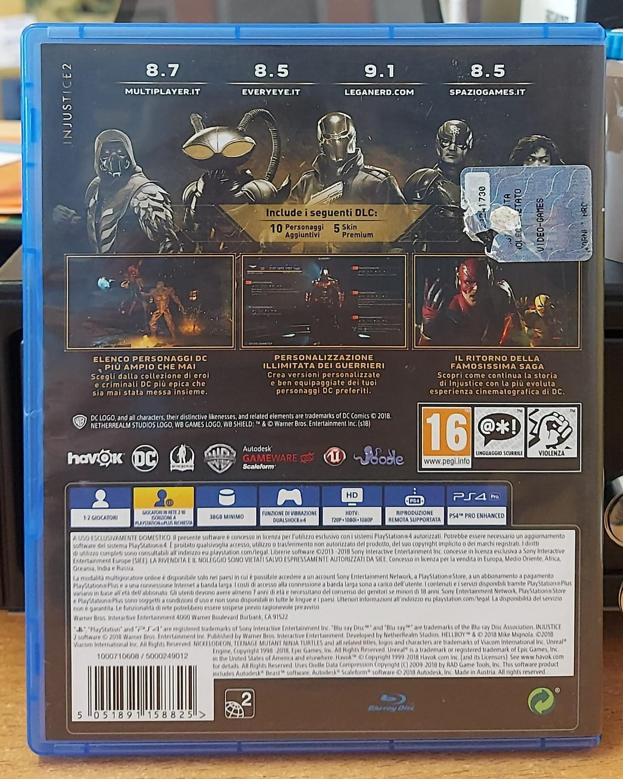 Injustice 2 Legendary Edition – Gioco PS4 Usato