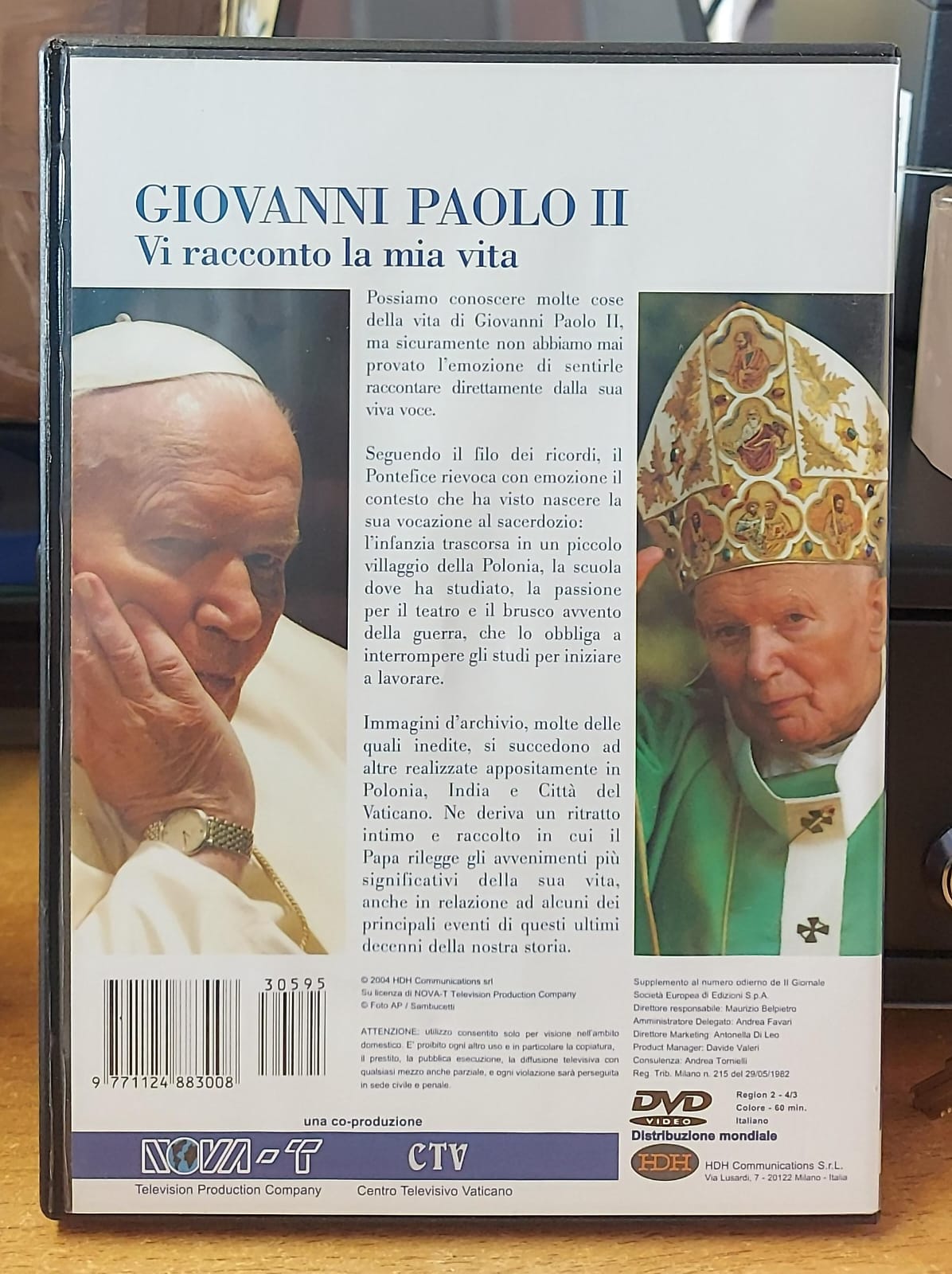 GIOVANNI PAOLO II VI RACCONTO LA MIA VITA