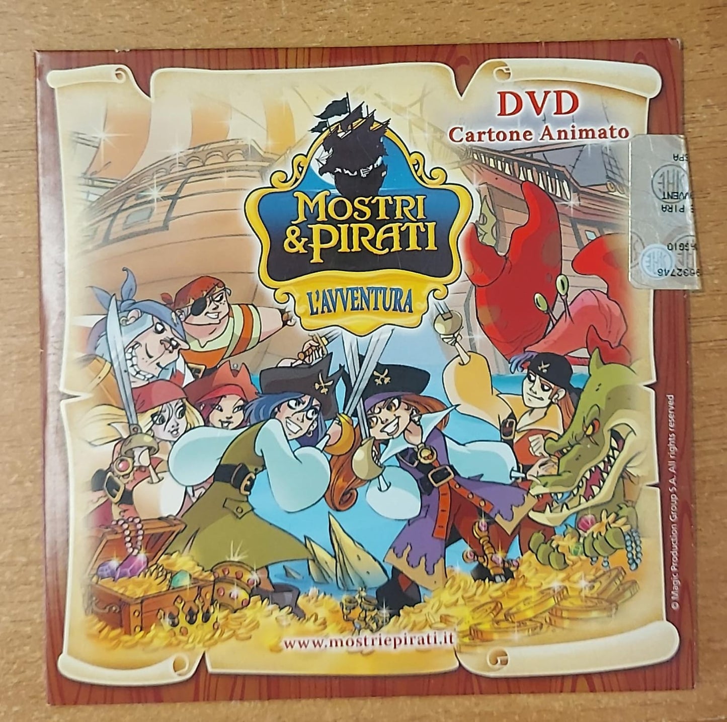 MOSTRI & PIRATI L'AVVENTURA - NUOVO MAI APERTO
