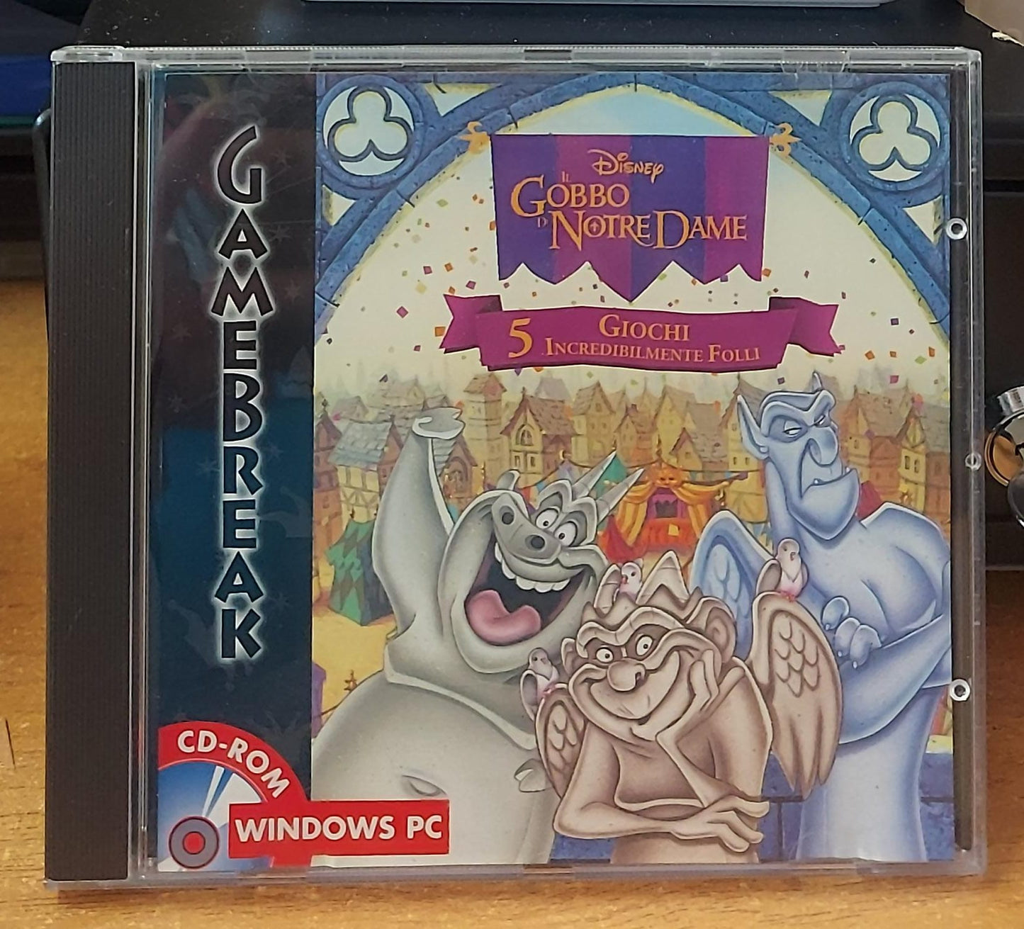 GAMEBREAK IL GOBBO DI NOTRE DAME 5 GIOCHI