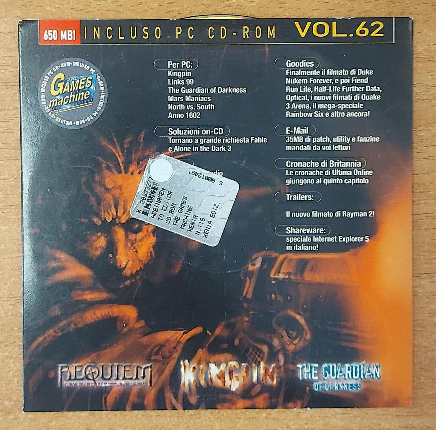 THE GAMES MACHINE VOL.62