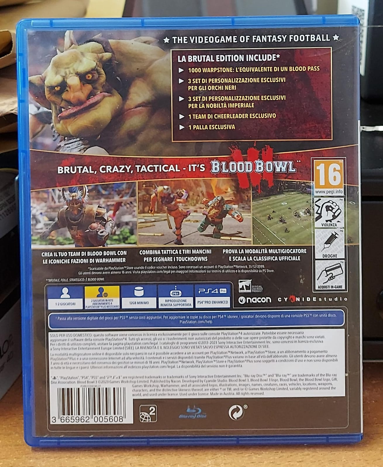 Blood Bowl 3: Brutal Edition – PS4 (Usato)