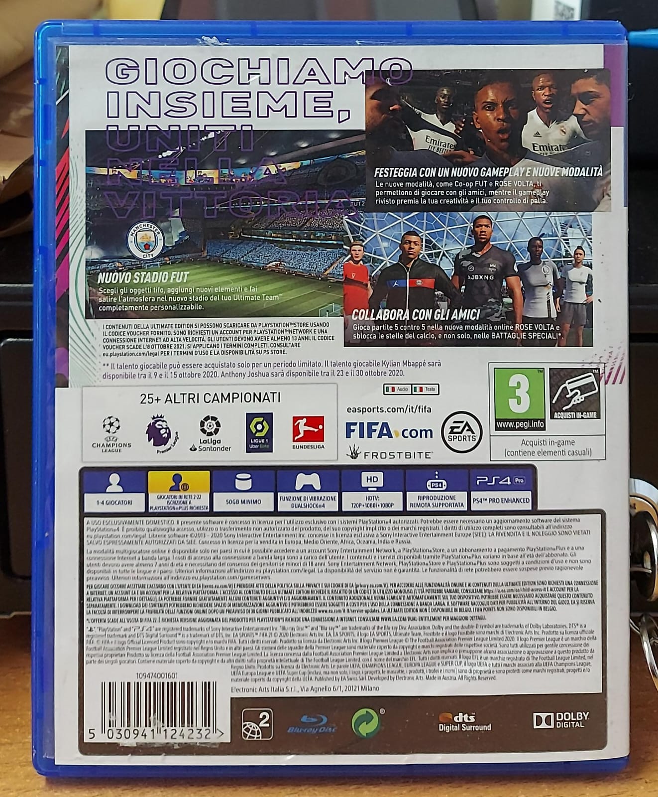 FIFA 21 Ultimate Edition – PS4 (Usato)