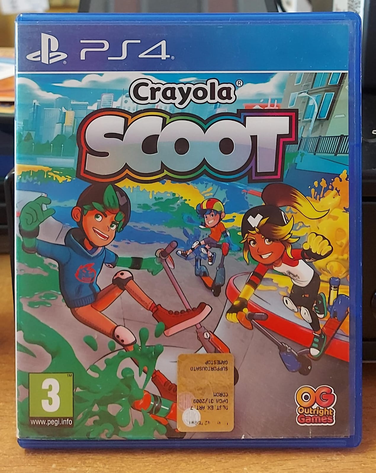 Crayola Scoot - PS4 (Usato)