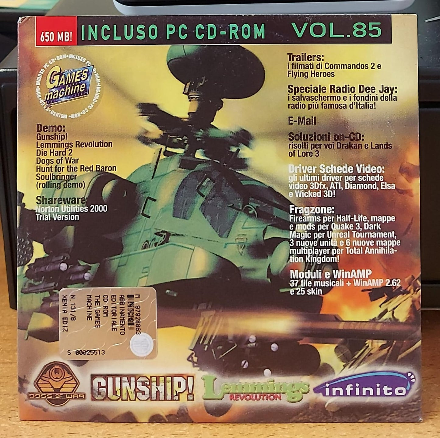 The Games Machine Vol. 85 – Solo Disco per PC (No Rivista)