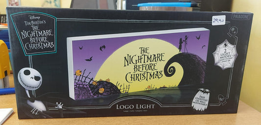Lampada logo Nightmare before Christmas