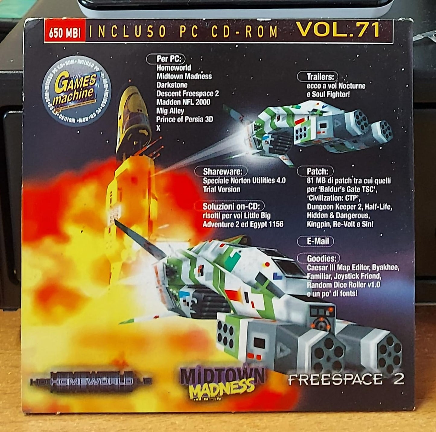 THE GAMES MACHINE VOL.71 – Solo CD-ROM