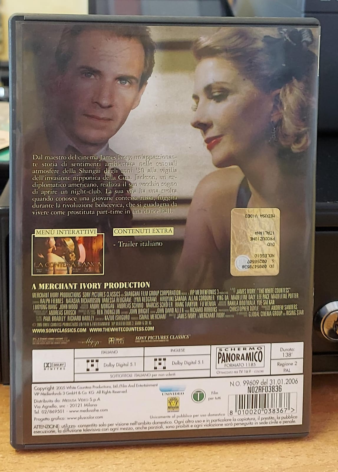 La Contessa Bianca – DVD Drammatico Usato