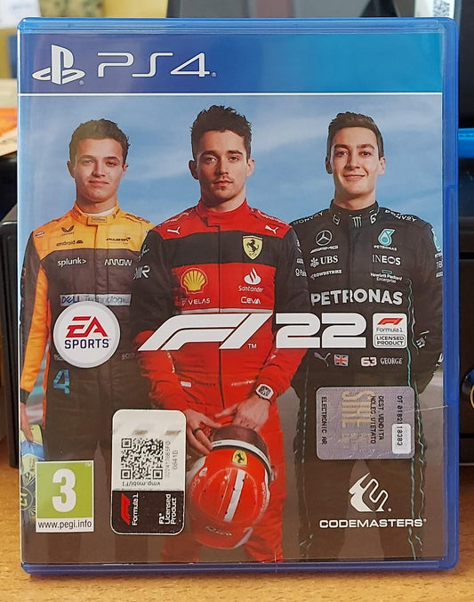 F1 22 – Gioco PS4 Usato