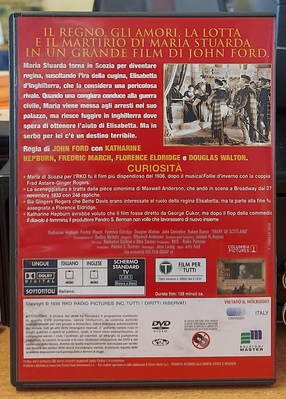 Maria di Scozia - DVD Usato