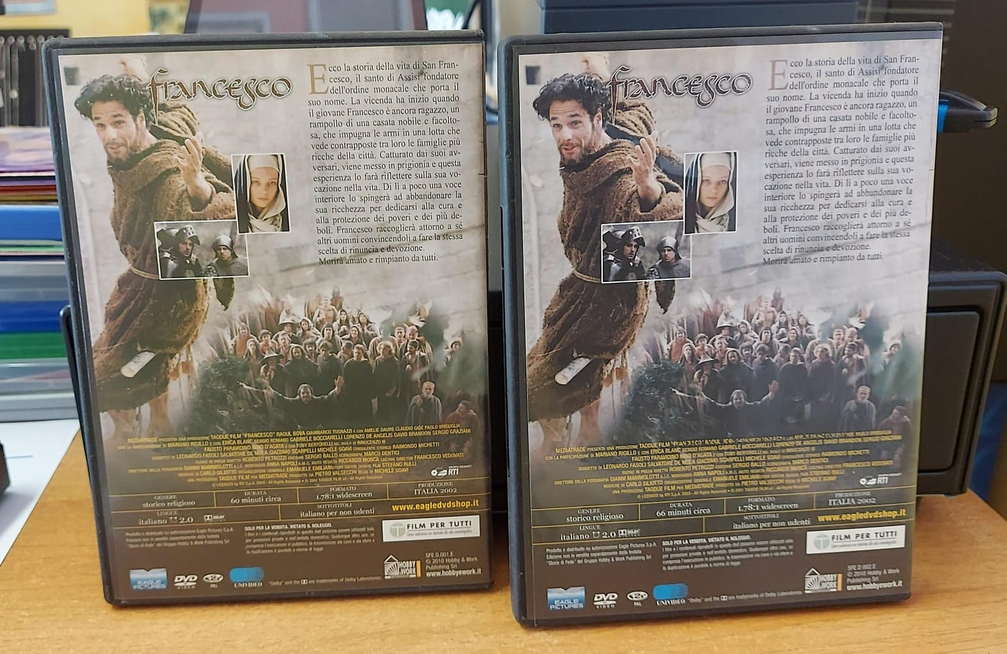 Francesco - Prima e Seconda Parte (DVD Usato) | Raoul Bova