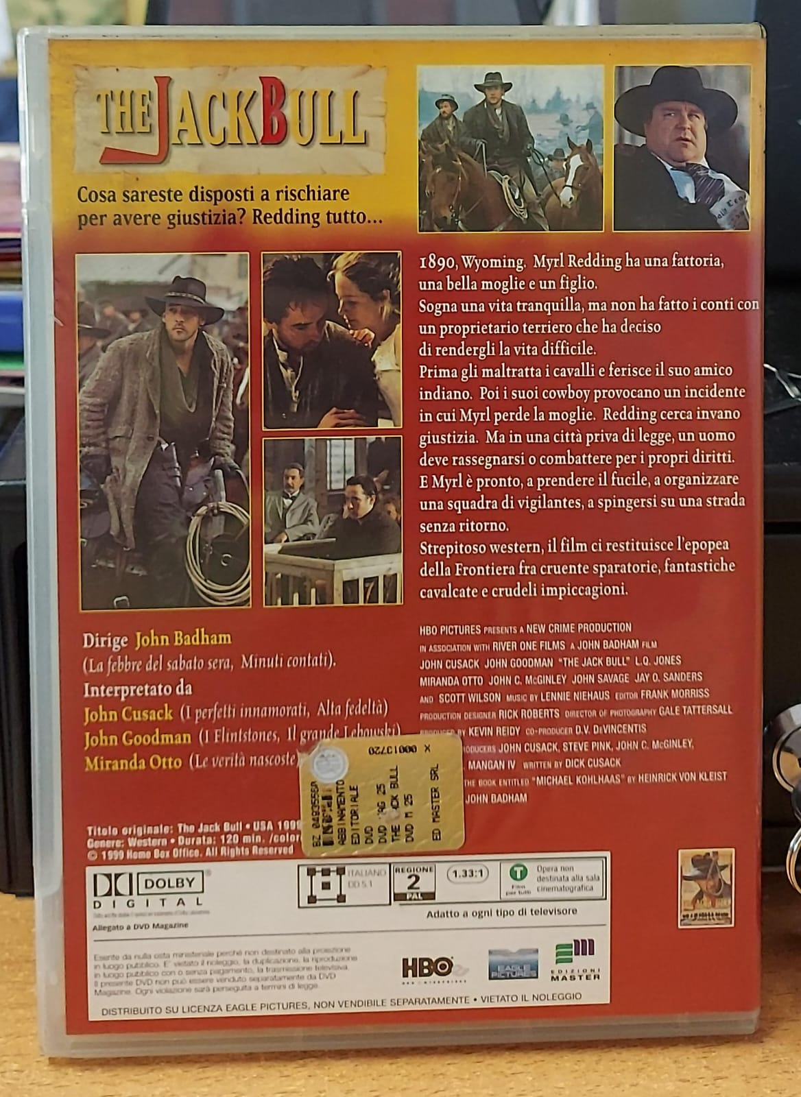 The Jack Bull (DVD Usato)