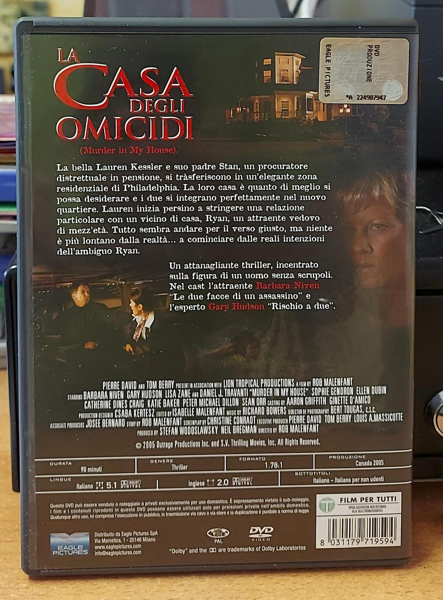 La Casa degli Omicidi (DVD Usato)