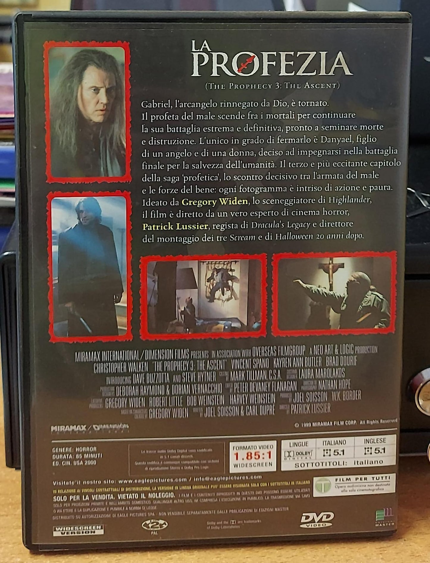 La Profezia 3 - The Ascent (DVD Usato) | Christopher Walken