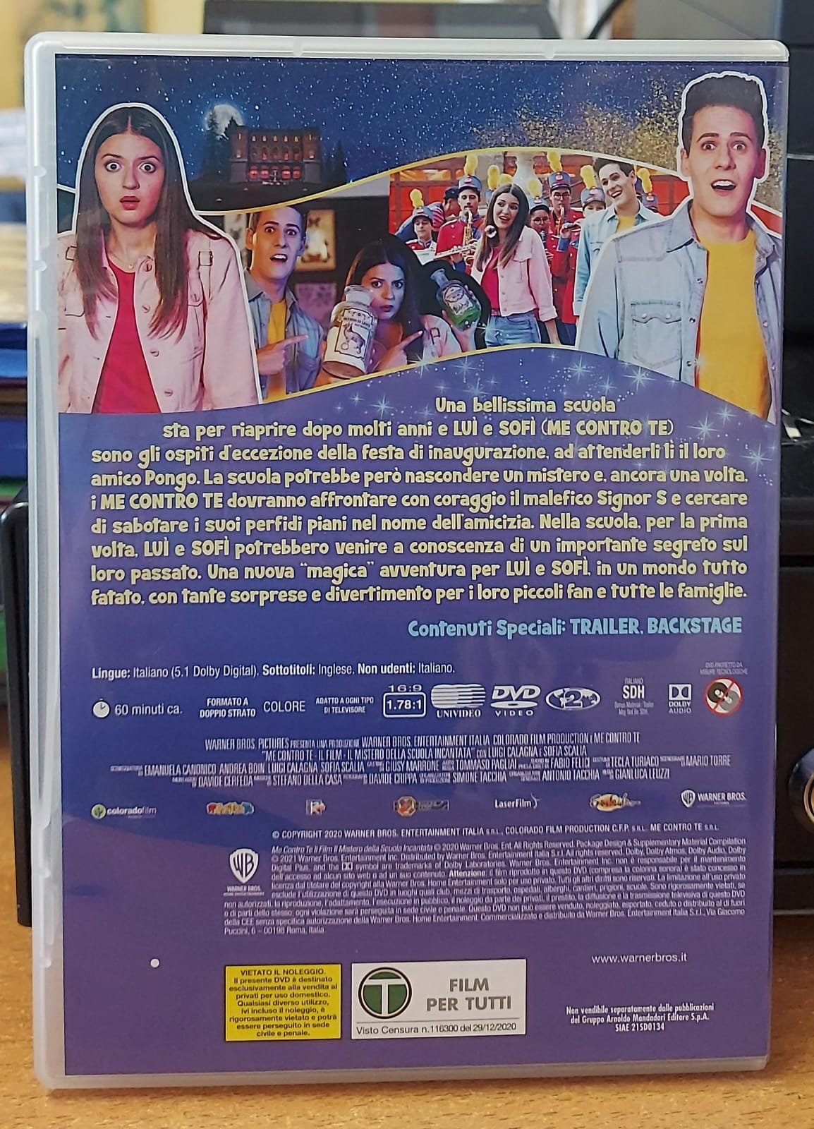 Me Contro Te - Il Mistero della Scuola Incantata | DVD Usato
