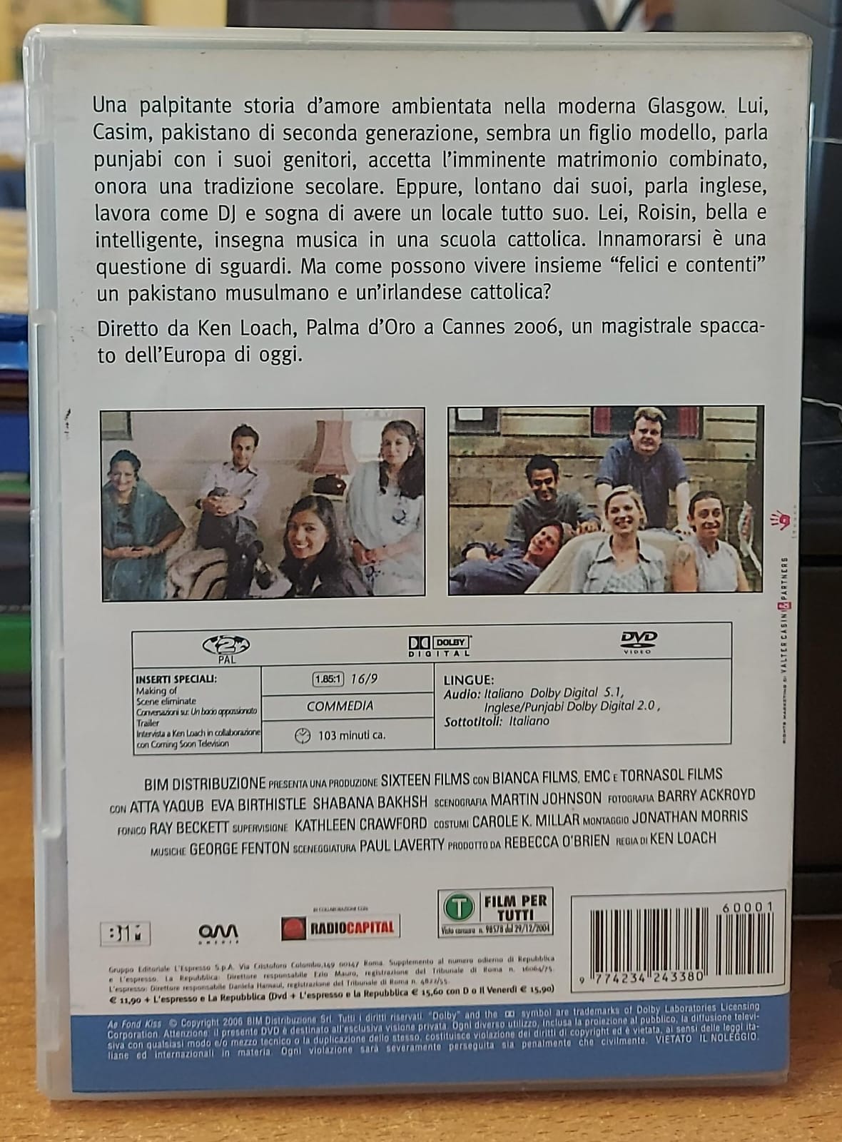 Un Bacio Appassionato – DVD Usato | Film di Ken Loach