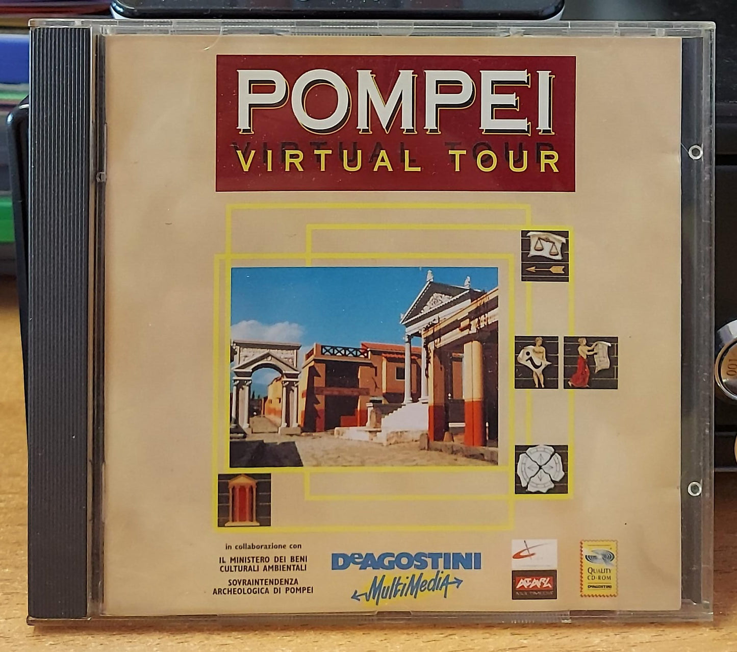 Pompei Virtual Tour – CD-ROM Usato