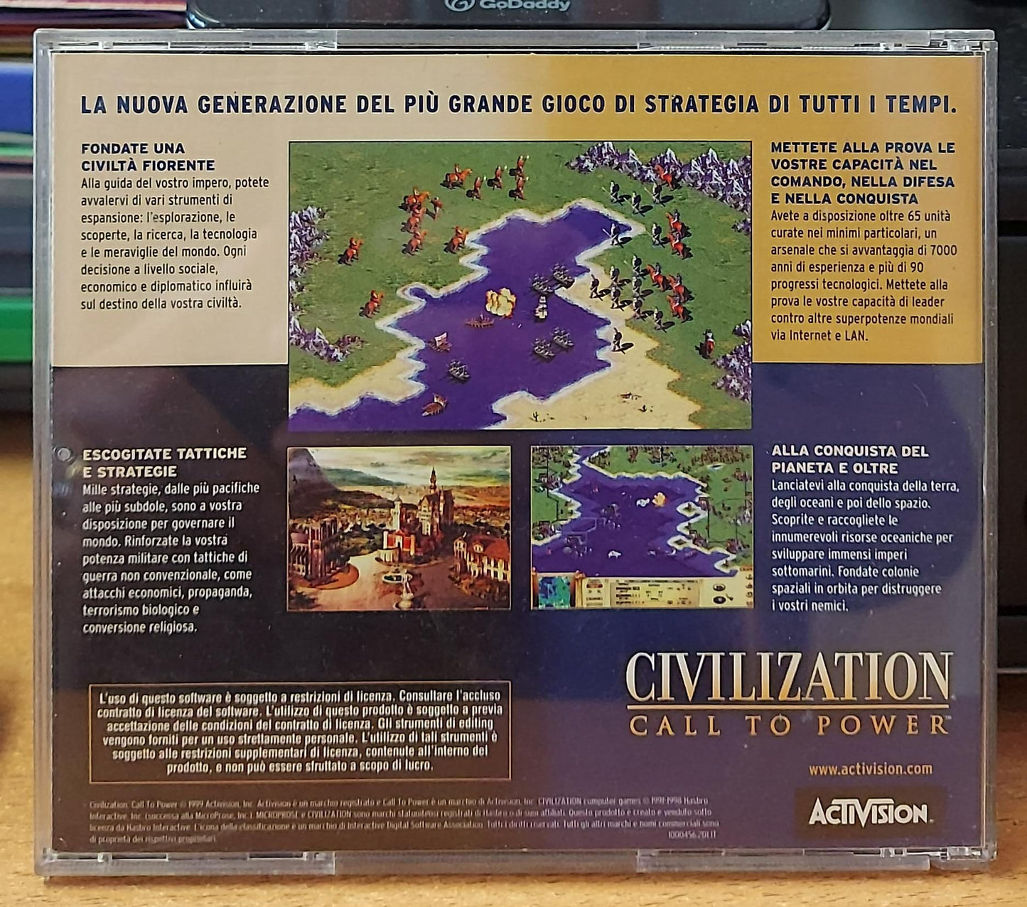 Civilization: Call to Power – PC CD-ROM Usato