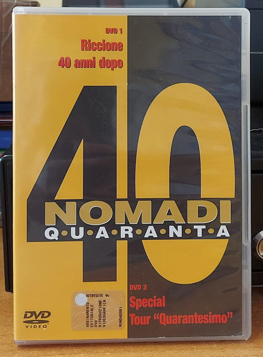 NOMADI QUARANTA - DOPPIO DVD