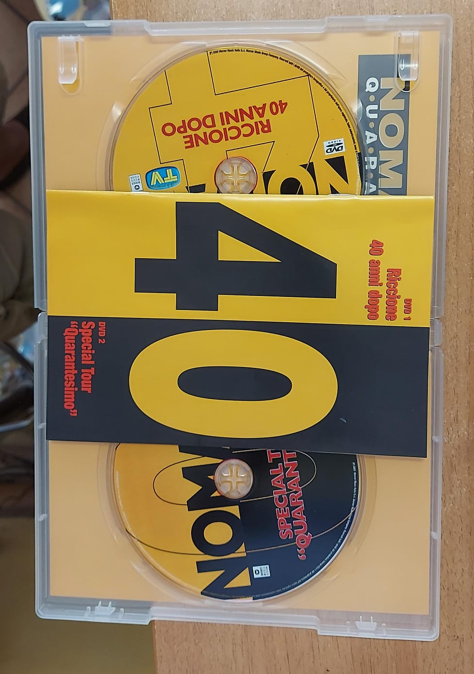 NOMADI QUARANTA - DOPPIO DVD