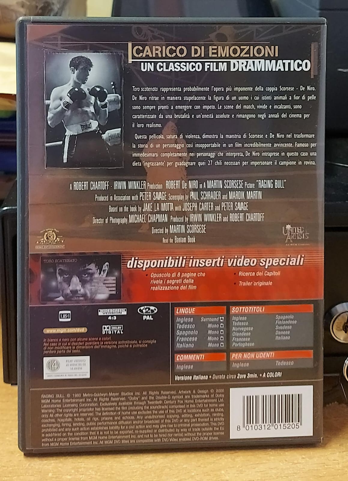 Toro Scatenato - Edizione Speciale 2 DVD Usato