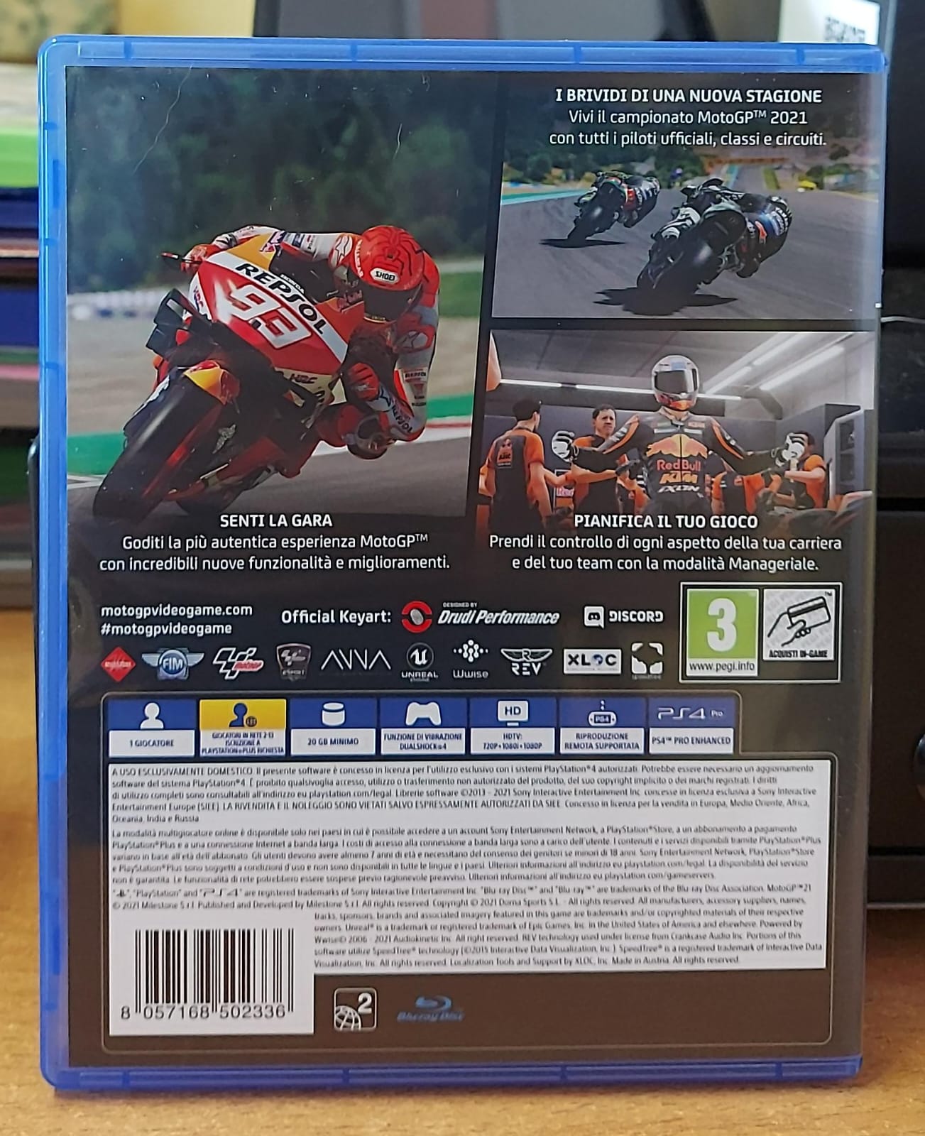 MotoGP 21 – PS4 (Usato)