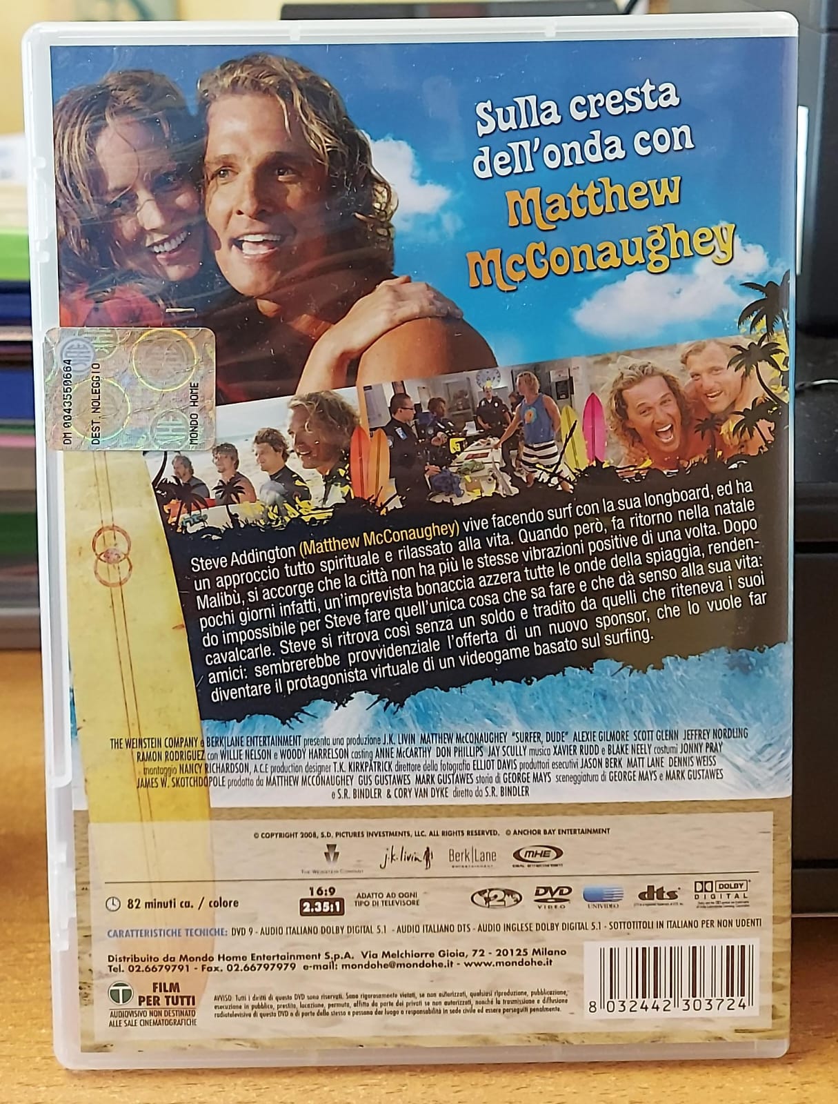 Surfer Dude - DVD Usato