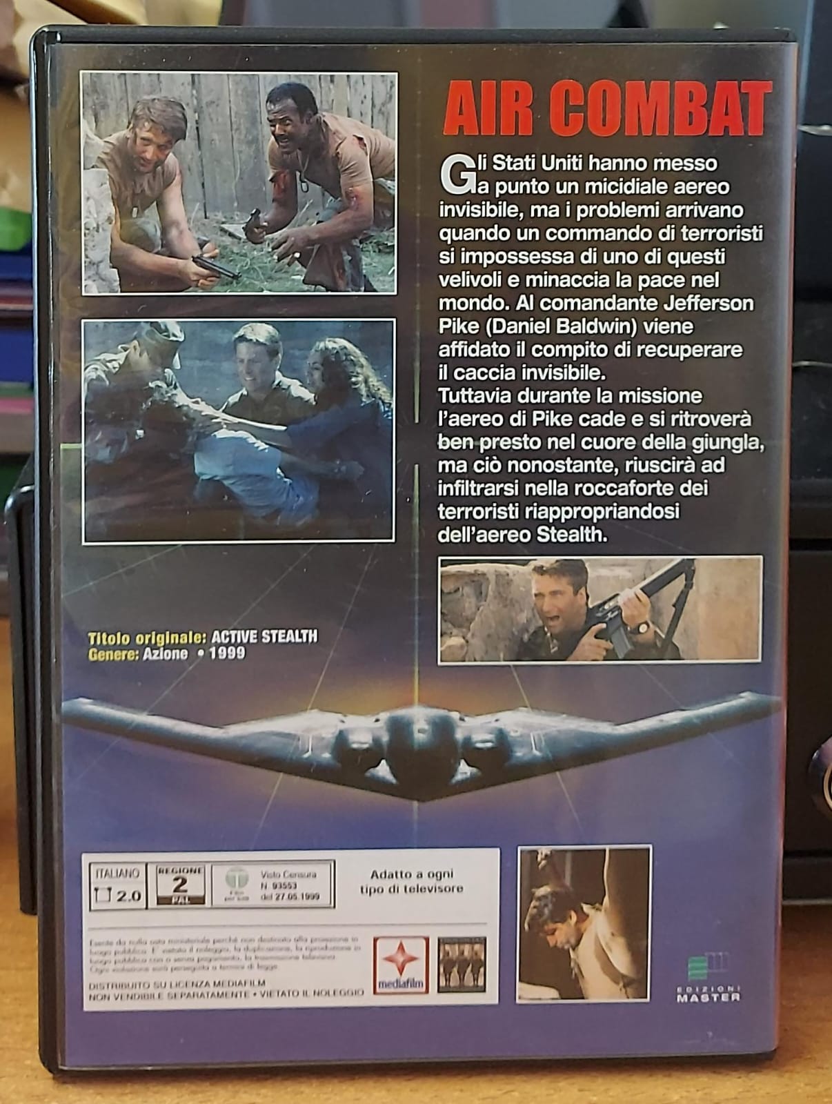 Air Combat DVD Usato – Azione con Daniel Baldwin
