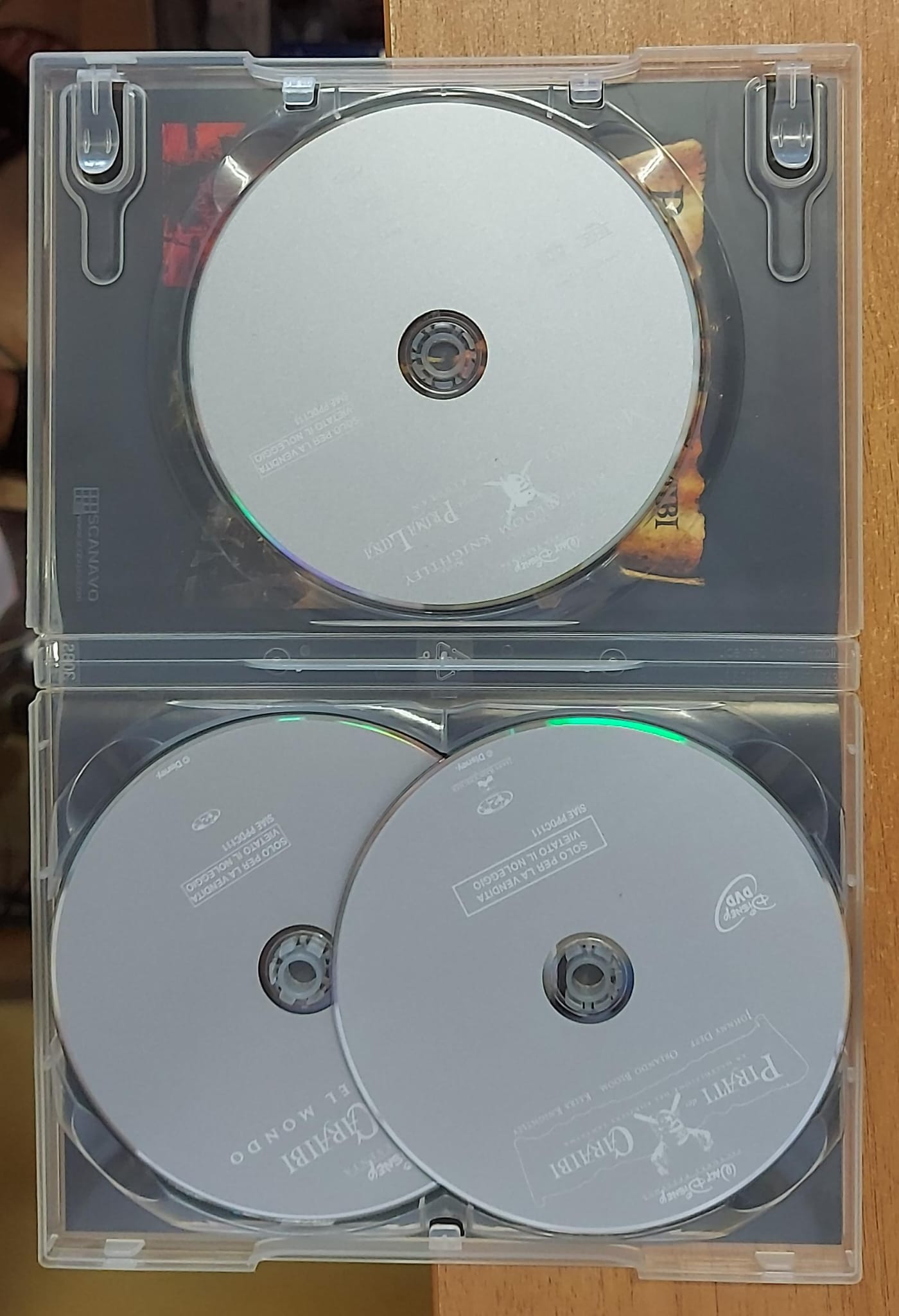 Pirati dei Caraibi – La Trilogia DVD con Johnny Depp Usato