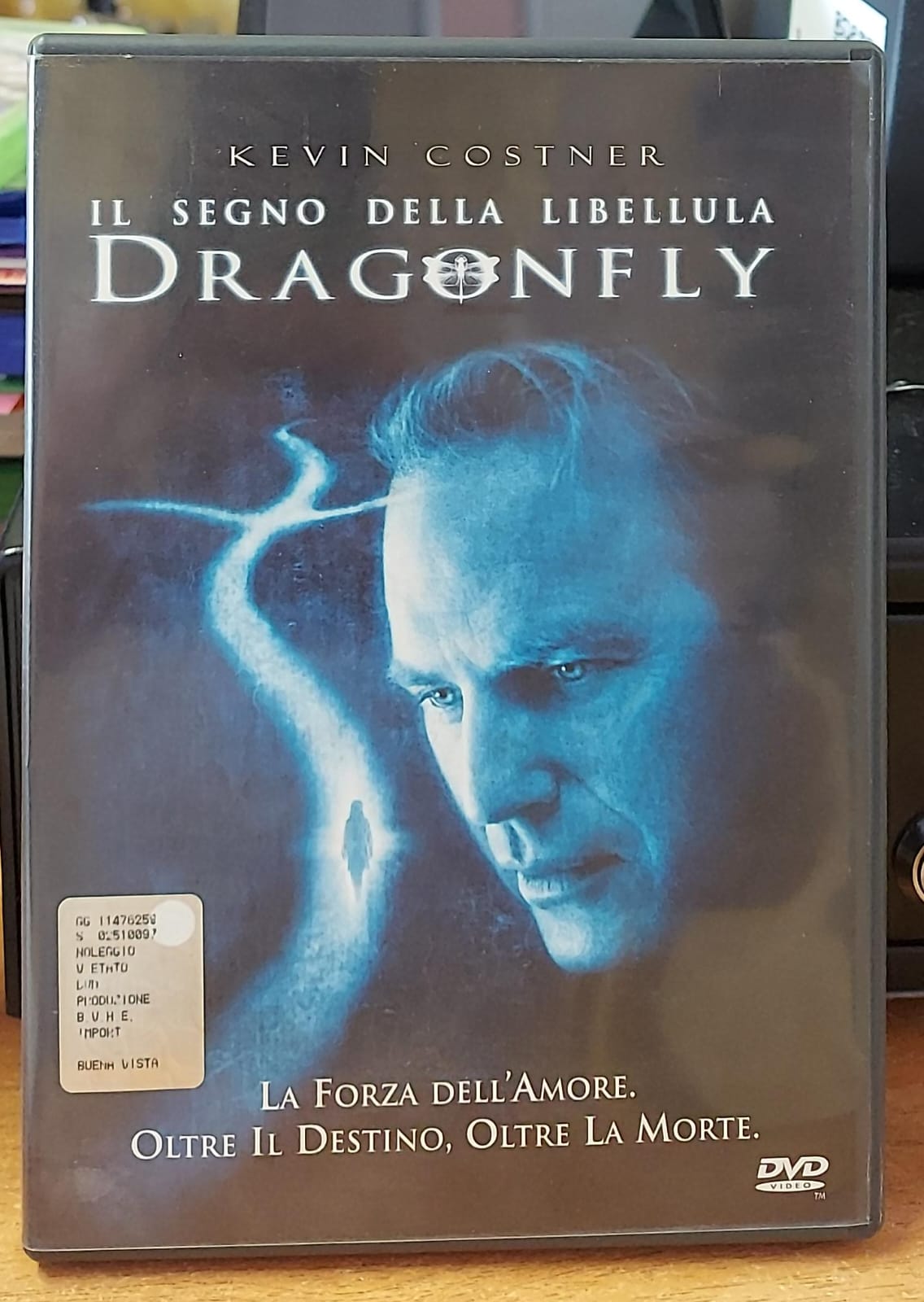 Dragonfly – Il Segno della Libellula DVD con Kevin Costner Usato