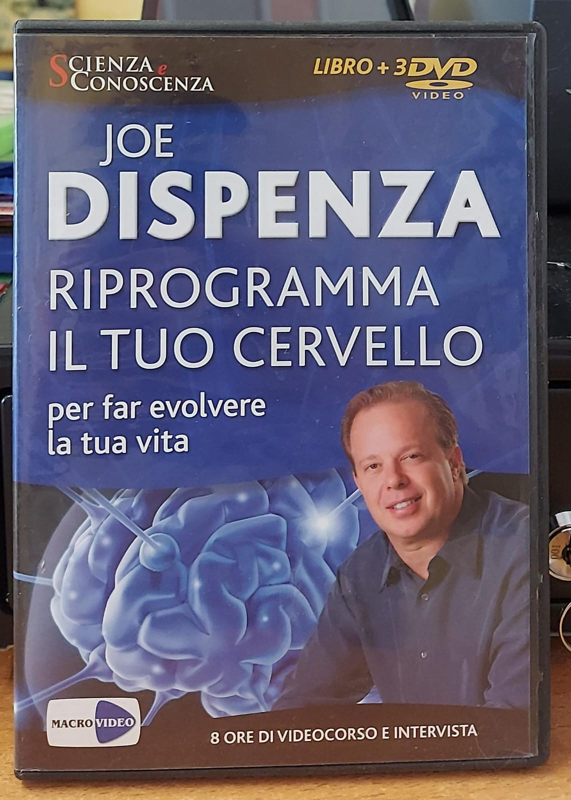 Riprogramma il Tuo Cervello - Joe Dispenza (Cofanetto 3 DVD Usato, senza libro)