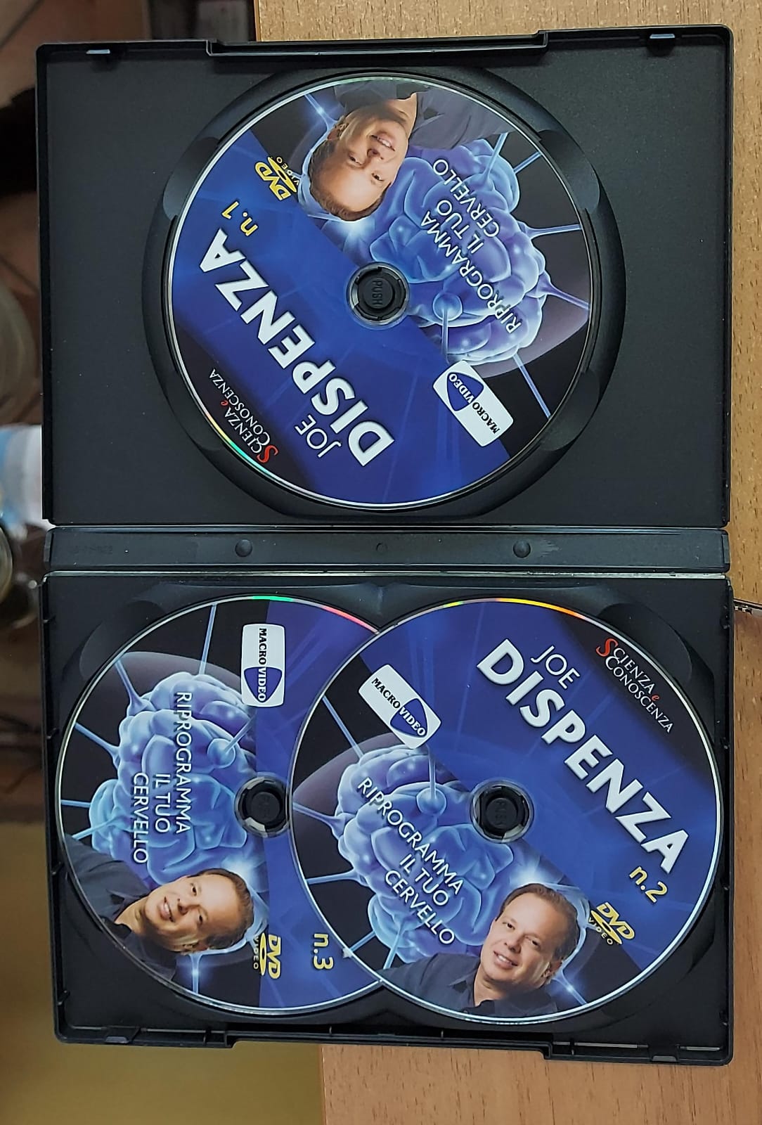Riprogramma il Tuo Cervello - Joe Dispenza (Cofanetto 3 DVD Usato, senza libro)