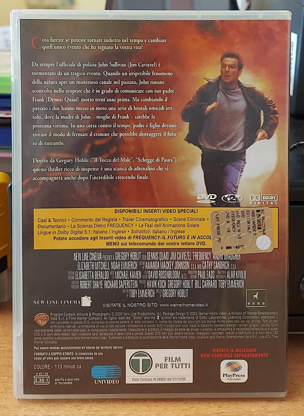 Frequency - Il Futuro è in Ascolto (DVD Usato)