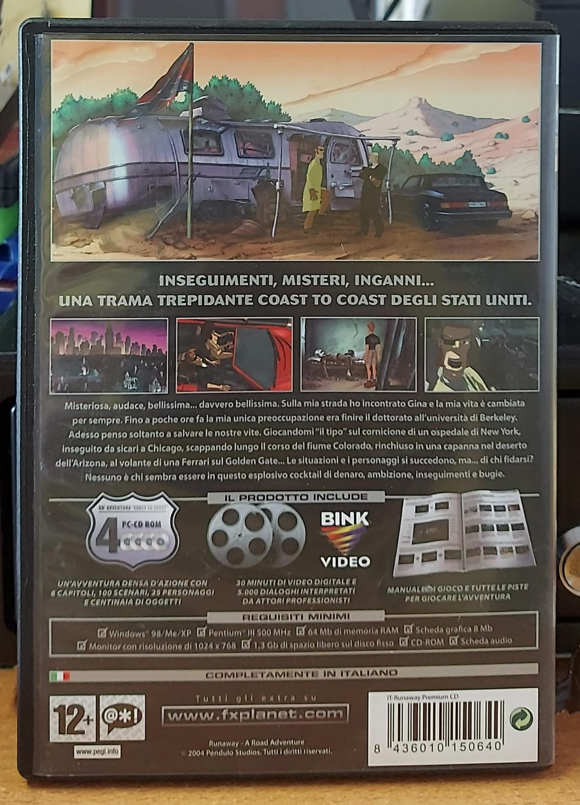 Runaway: A Road Adventure – Gioco PC Usato