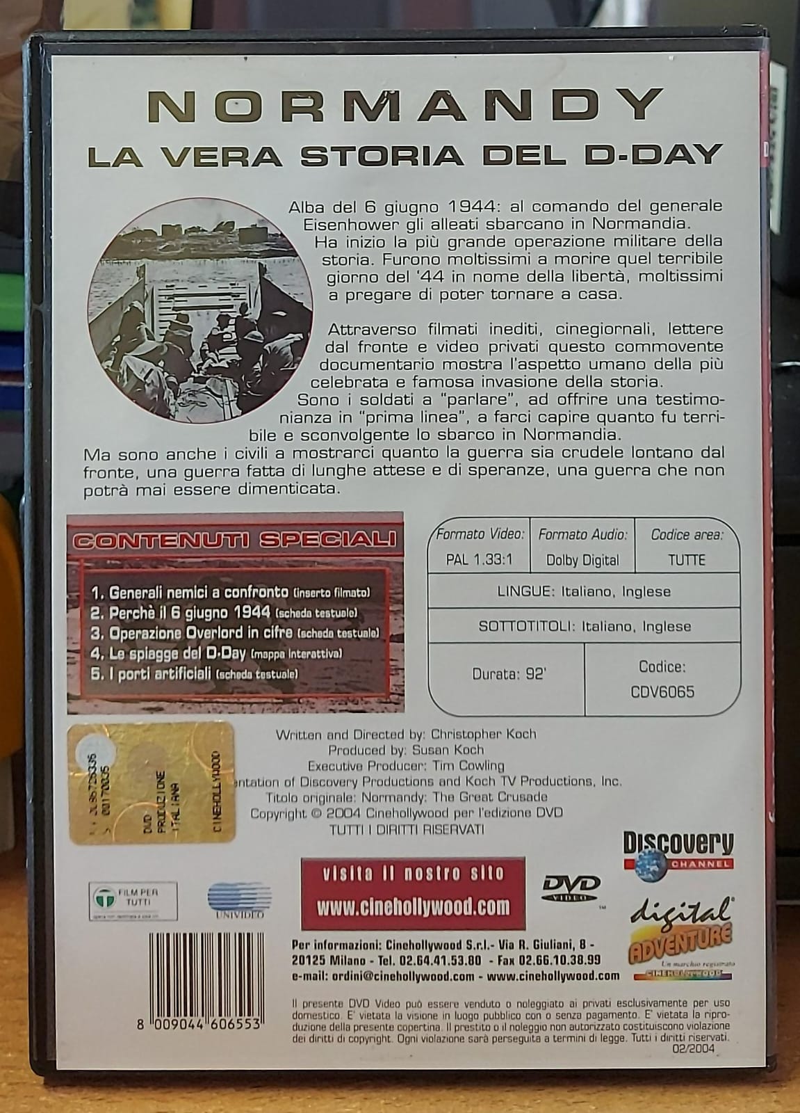 Normandy: La Vera Storia del D-Day – DVD Usato