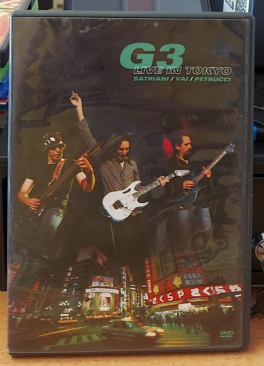 G3: Satriani, Vai, Petrucci – Live in Tokyo DVD Usato