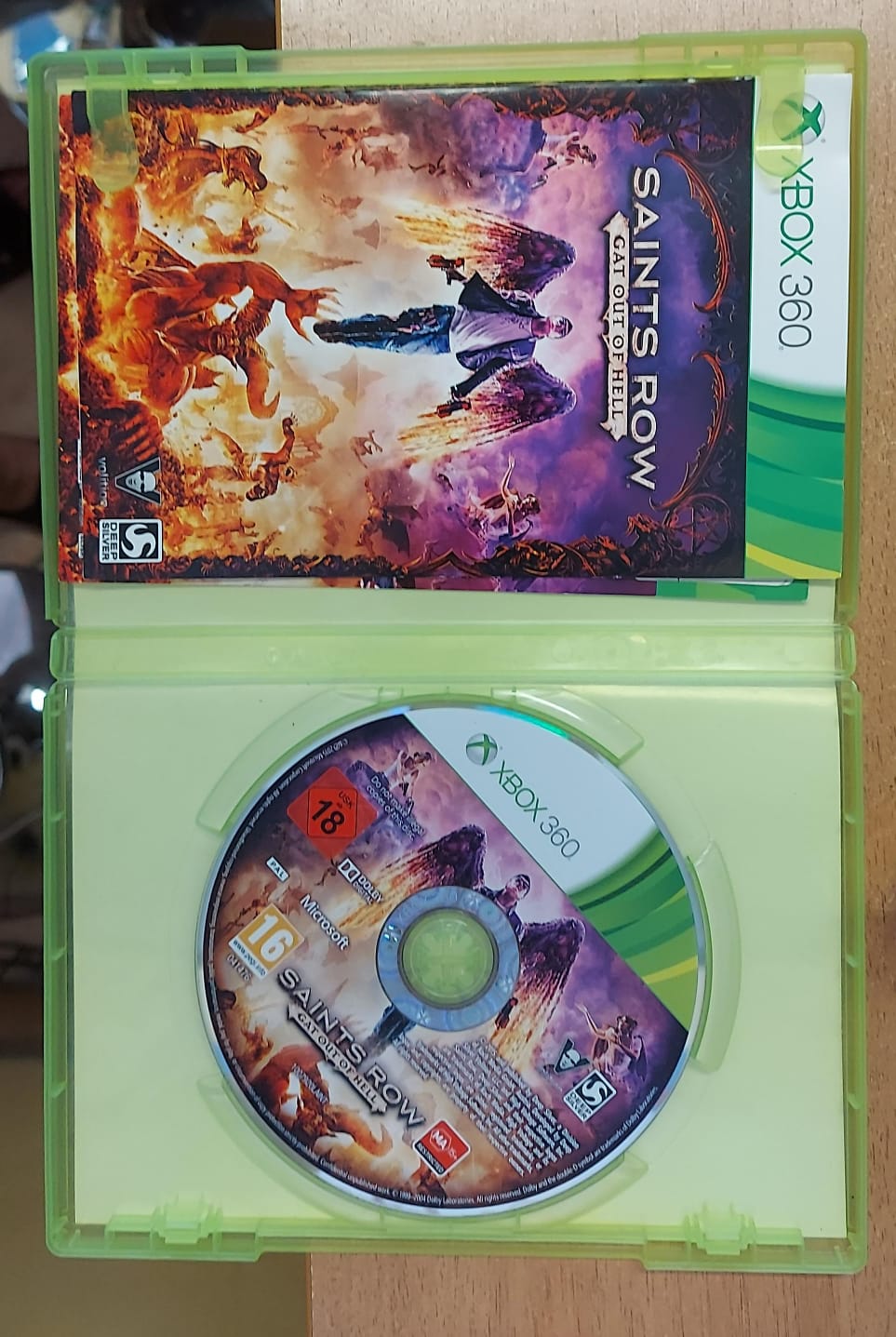 Saints Row: Gat Out of Hell (Xbox 360) | Usato