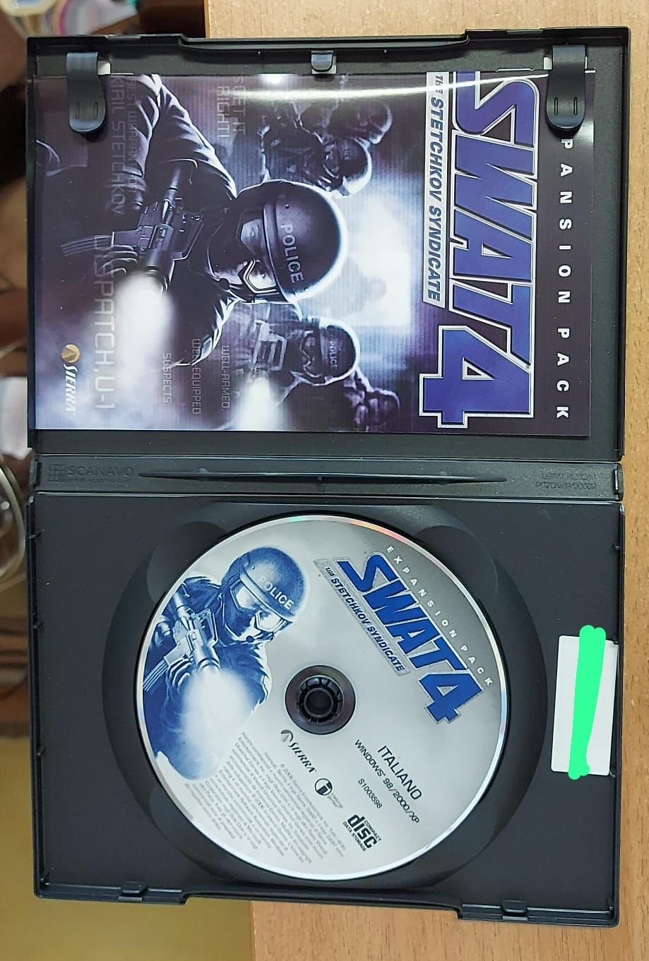 SWAT 4: The Stetchkov Syndicate - Expansion Pack PC Usato