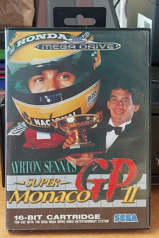 Ayrton Senna's Super Monaco GP 2 - Sega Mega Drive Usato