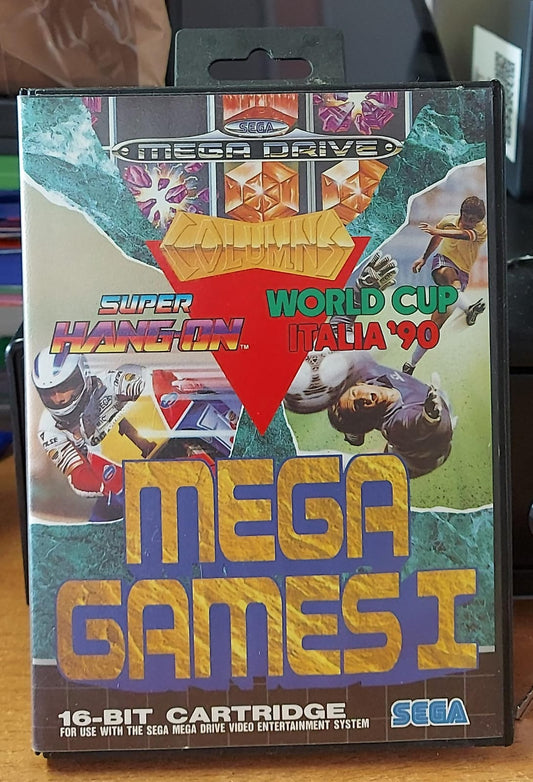 Mega Games 1 – 3 Giochi in 1 – Sega Mega Drive (Usato) NO MANUALI