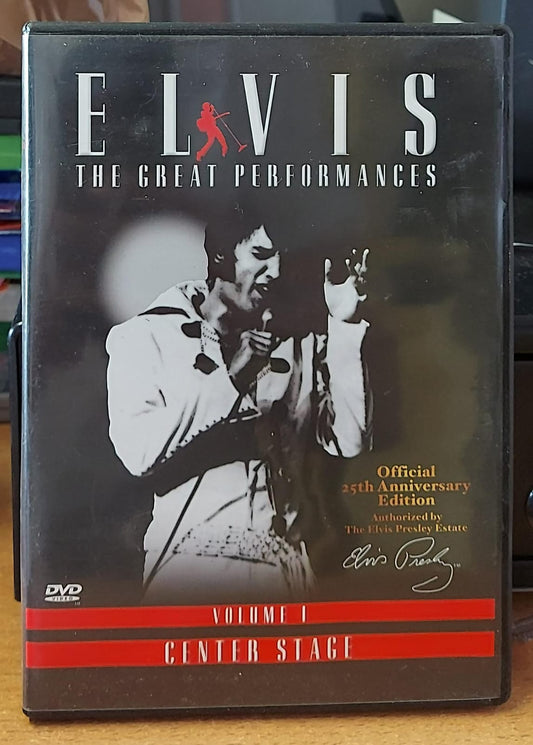 Elvis: The Great Performances Volume 1 – Center Stage – DVD (Usato)