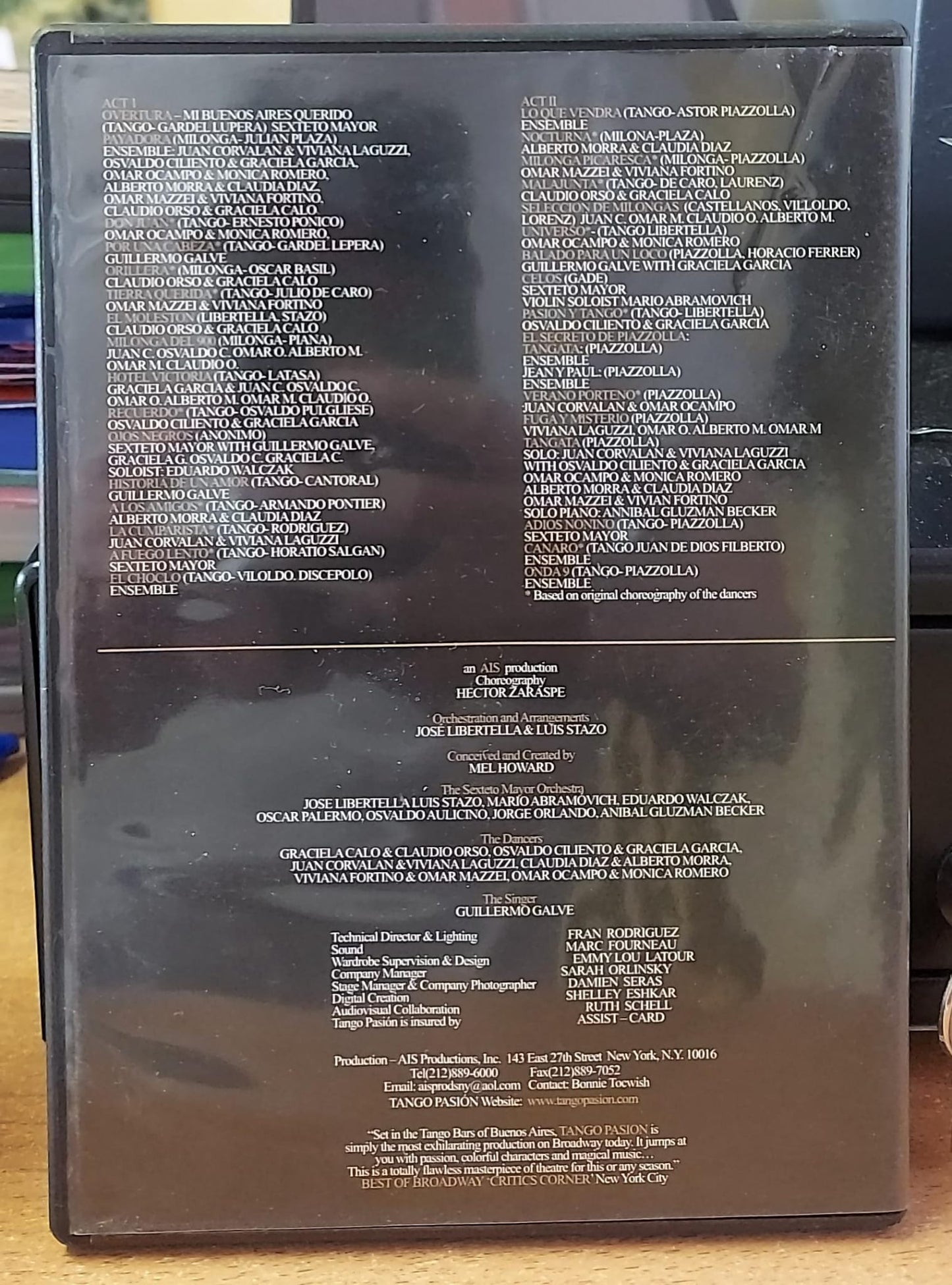 Tango Pasión from Buenos Aires – DVD (Usato)