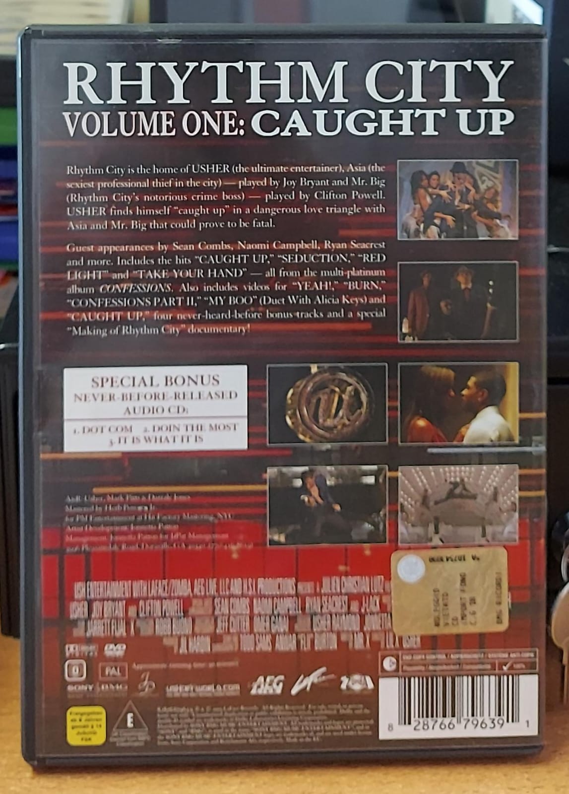 Usher – Rhythm City Volume One: Caught Up – DVD + CD (Usato)