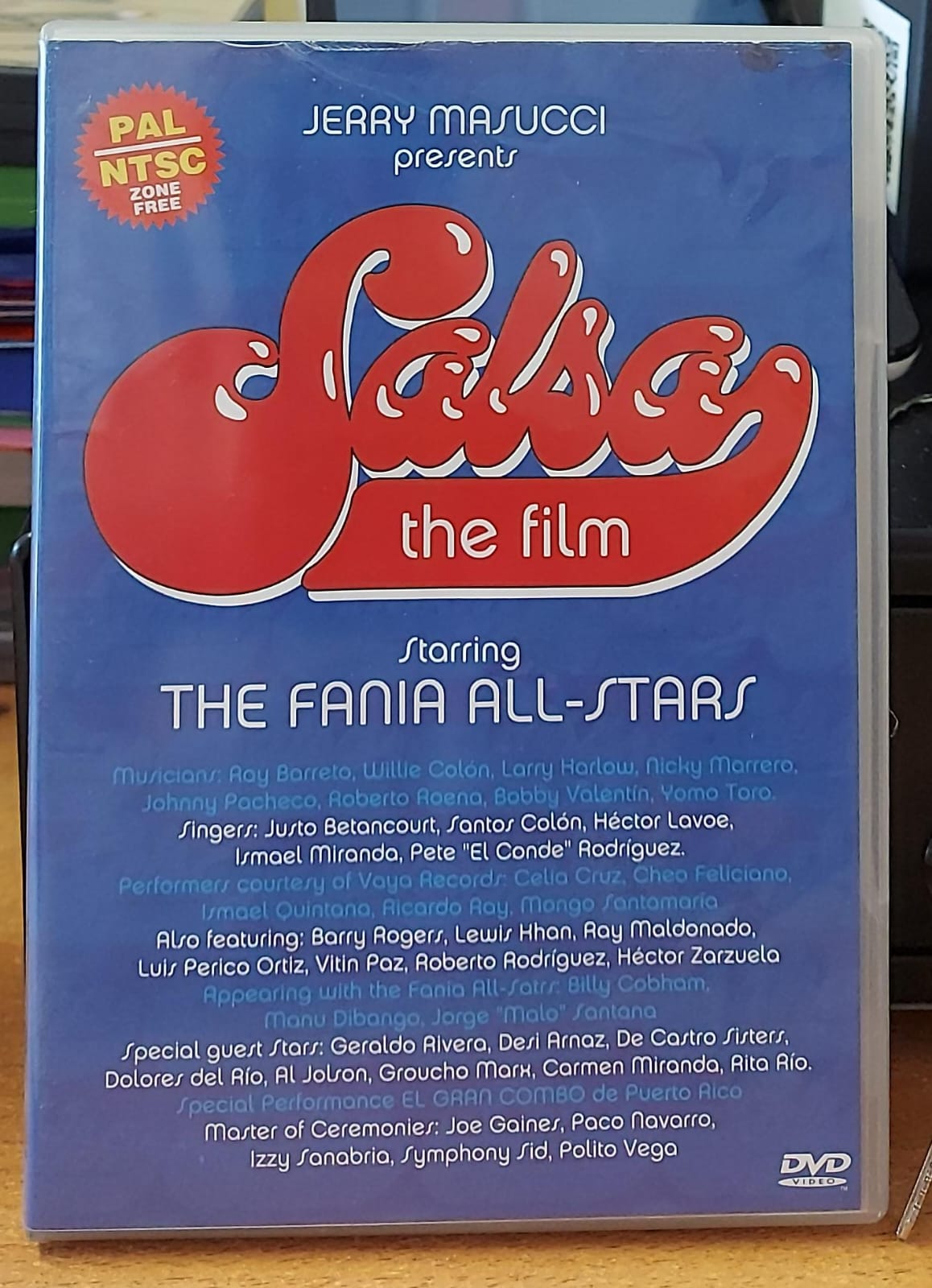 Salsa – The Film – DVD con The Fania All-Stars (Usato)